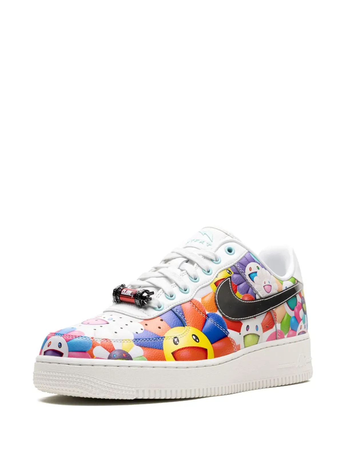 Nike エアフォース1 ロー「RTFKT - Murakami Drip」スニーカー - ホワイト - 画像5