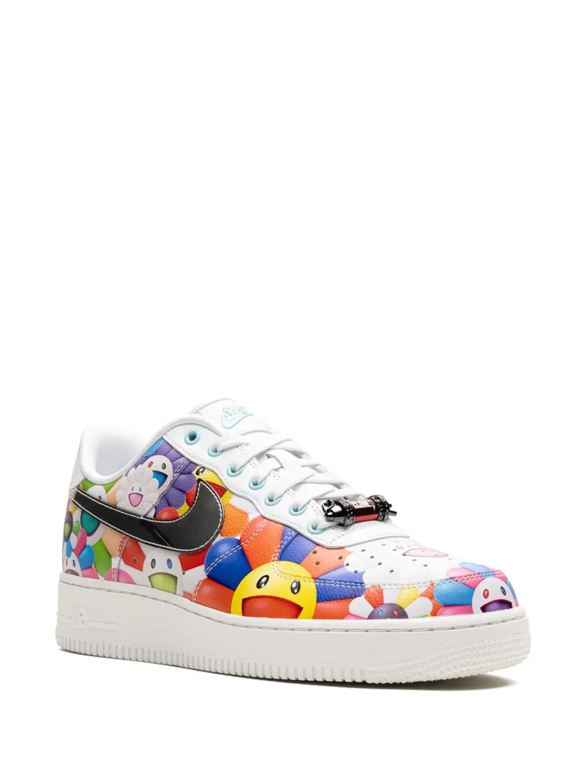 Nike エアフォース1 ロー「RTFKT - Murakami Drip」スニーカー - ホワイト - 画像2