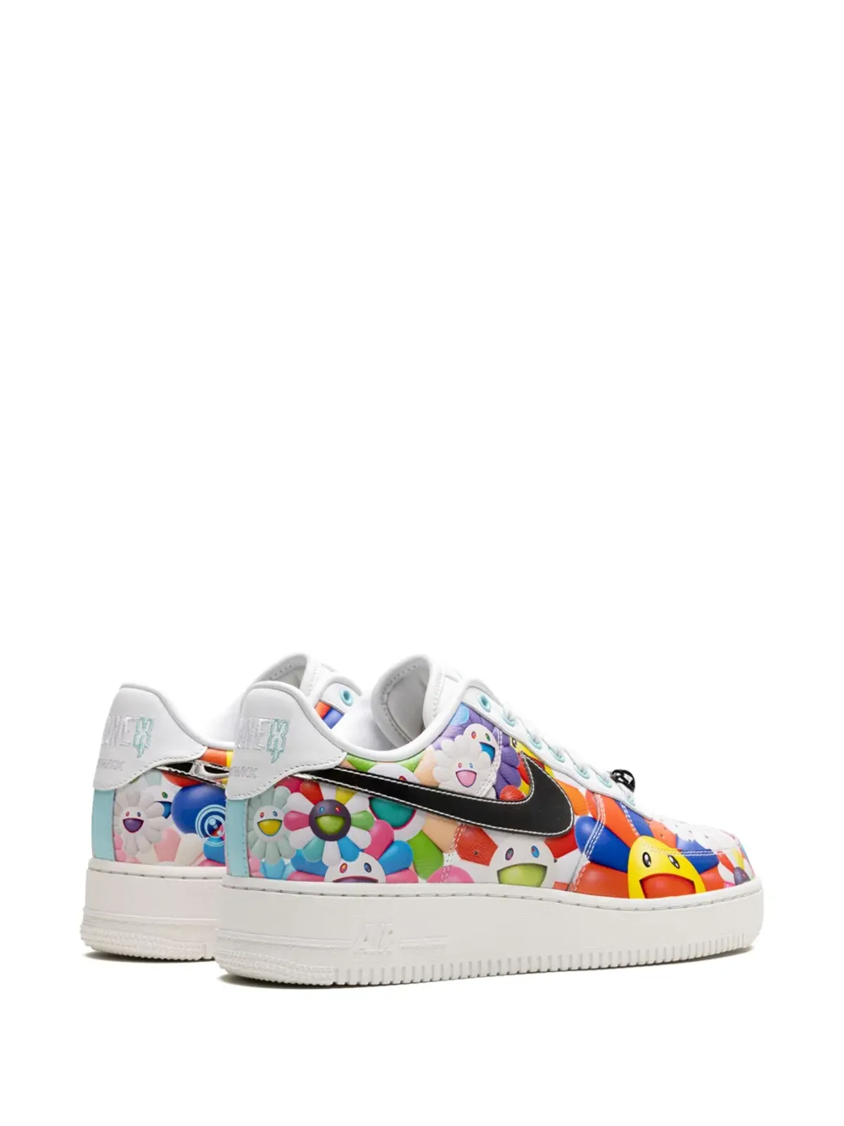 Nike エアフォース1 ロー「RTFKT - Murakami Drip」スニーカー - ホワイト - 画像3