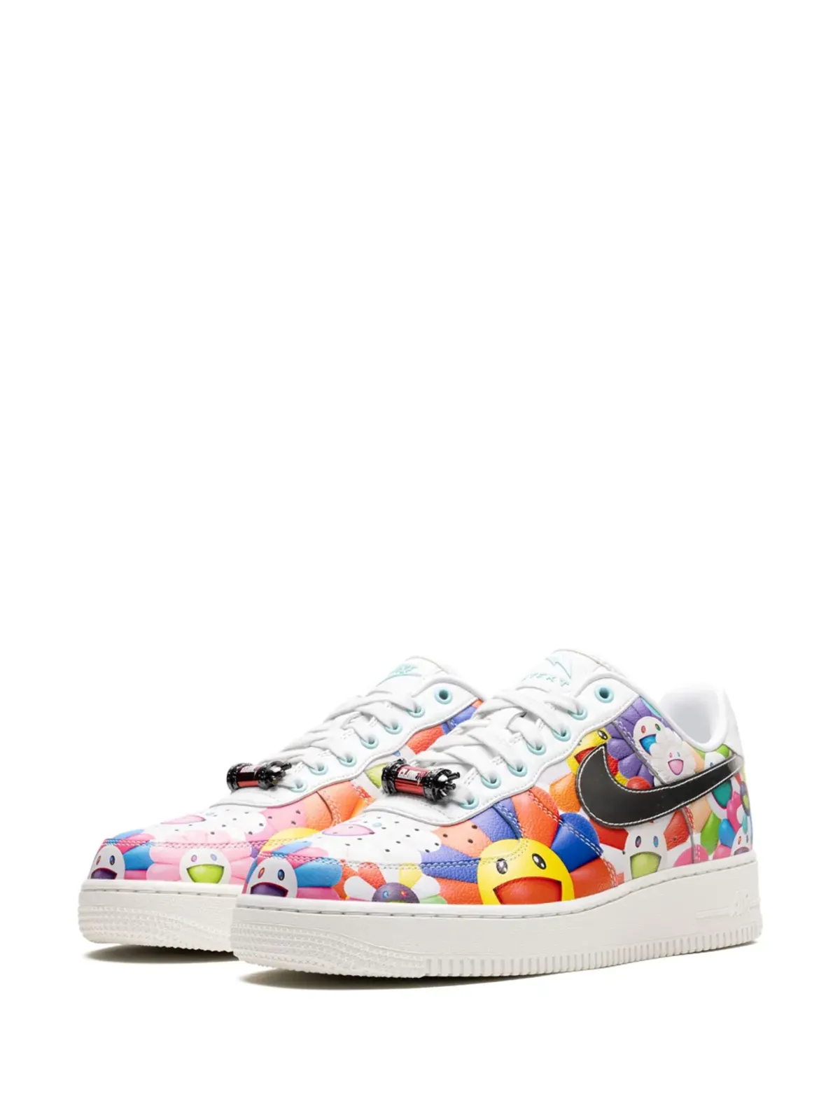 Nike エアフォース1 ロー「RTFKT - Murakami Drip」スニーカー - ホワイト - 画像4