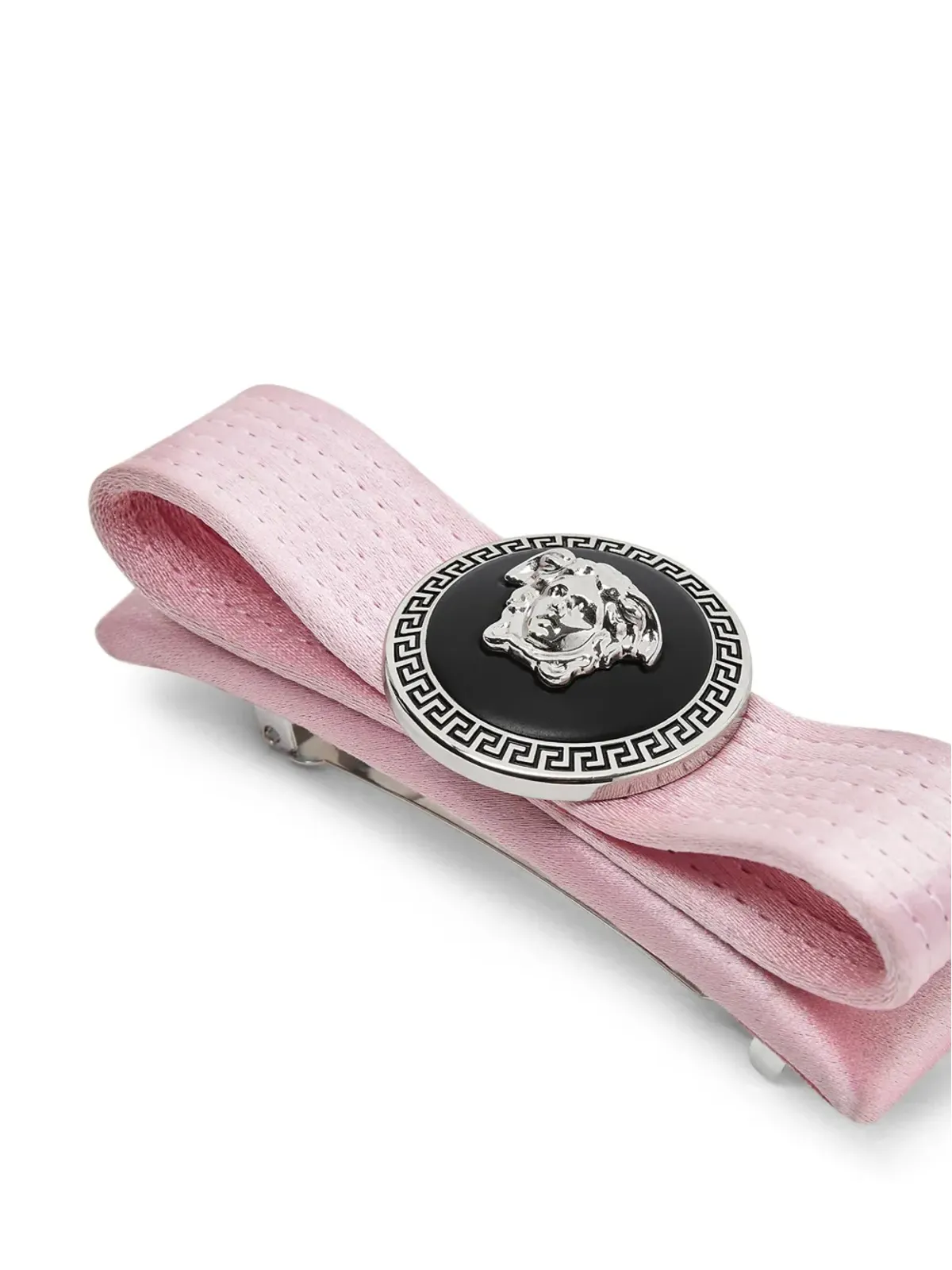 Versace メデューサヘッド ヘアクリップ ピンク - 画像2