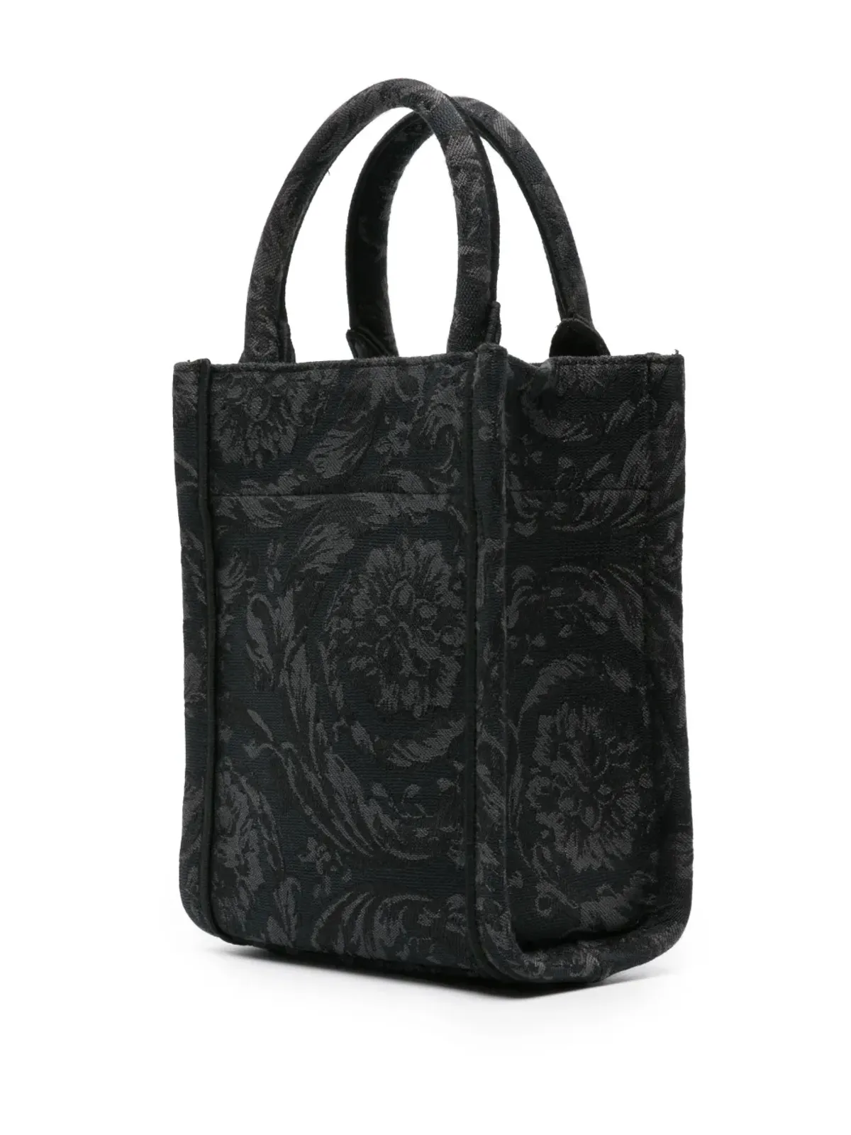 Versace ミニ バロッコ アテナ ジャカード トートバッグ - グレー - 画像3