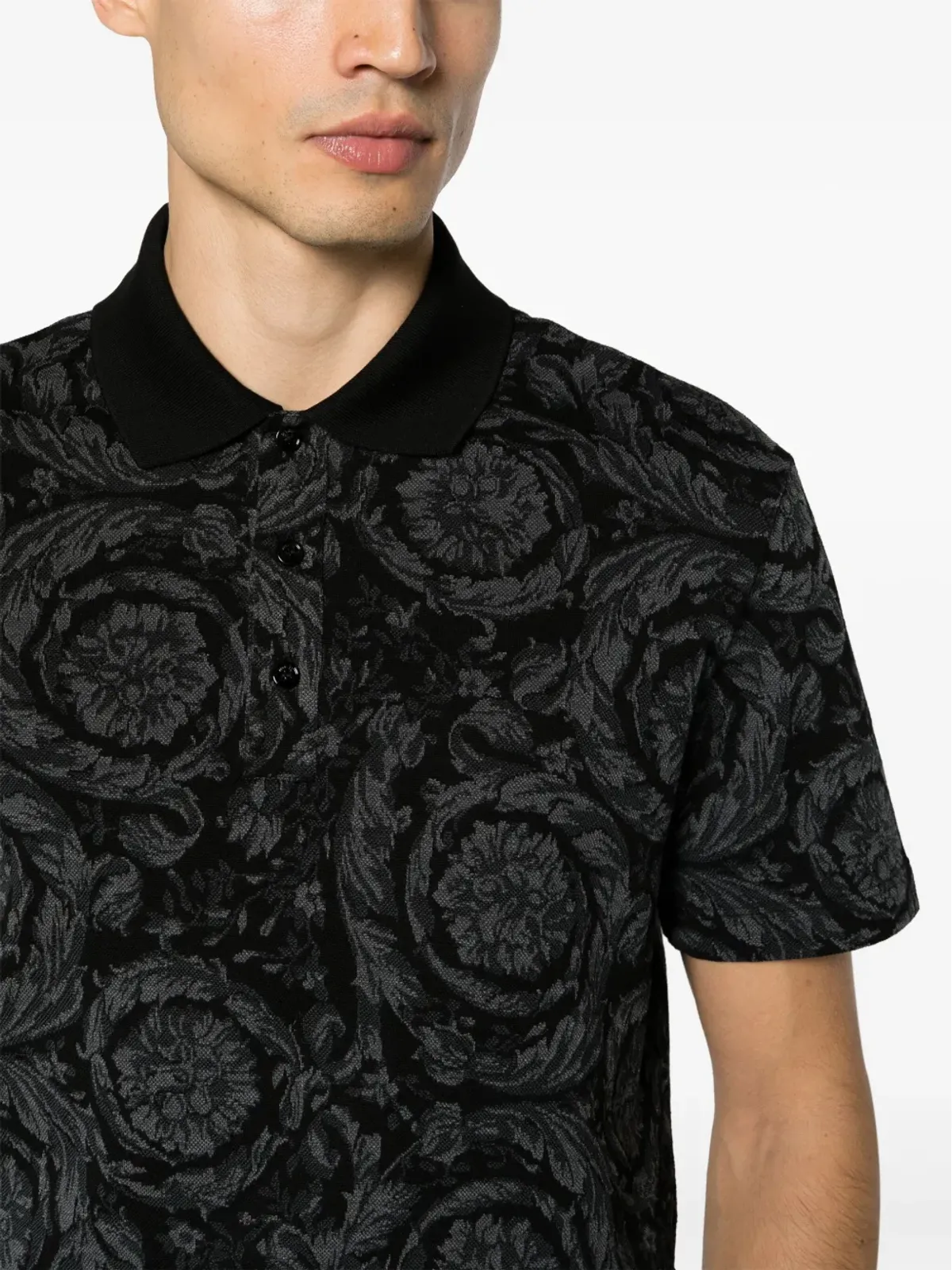 Versace バロッコ ポロシャツ - 画像5