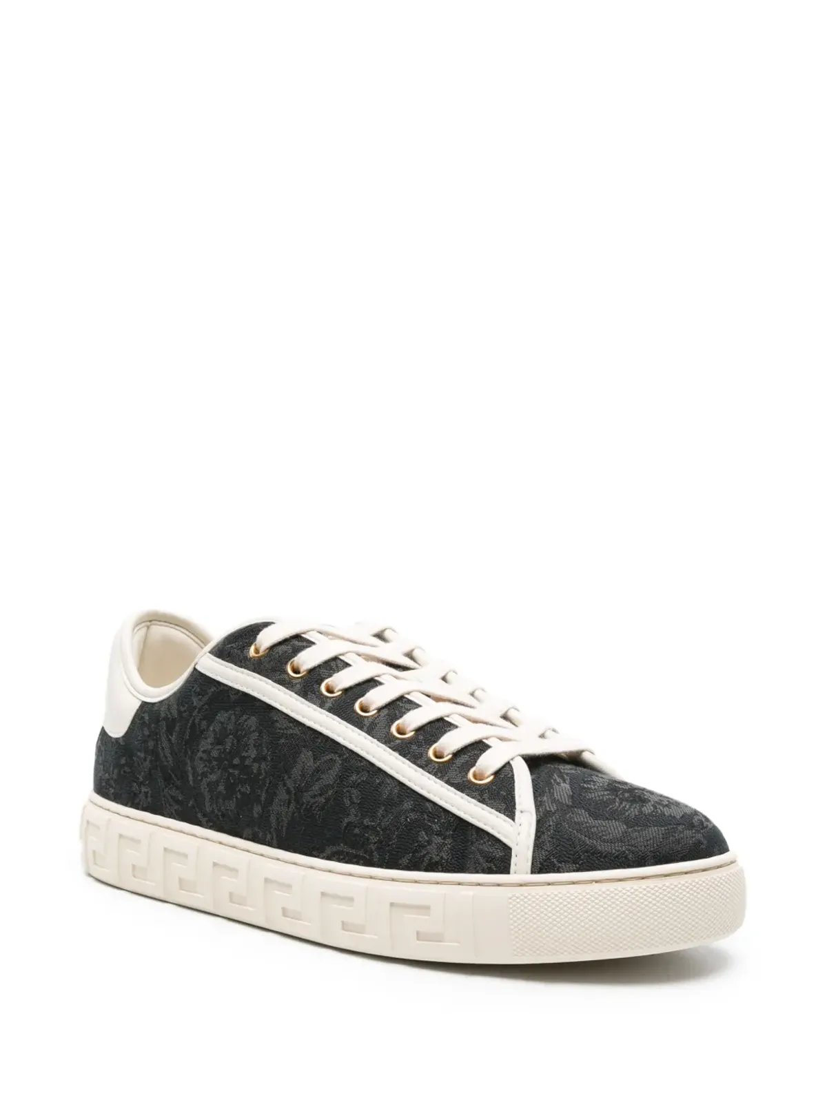 Versace Barocco Greca スニーカー ブラック - 画像2