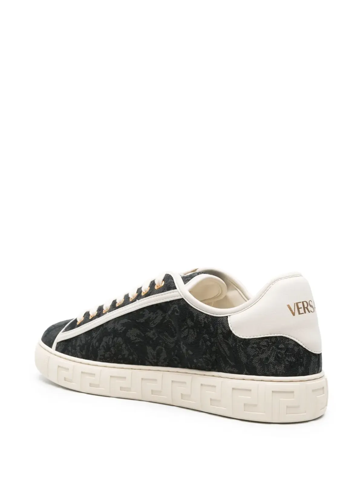 Versace Barocco Greca スニーカー ブラック - 画像3