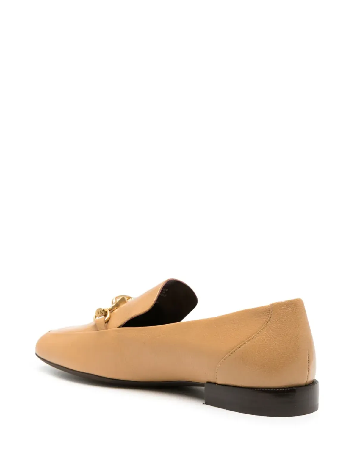 Tory Burch Jessa horse-head motif leather loafers - Neutrals - 画像3
