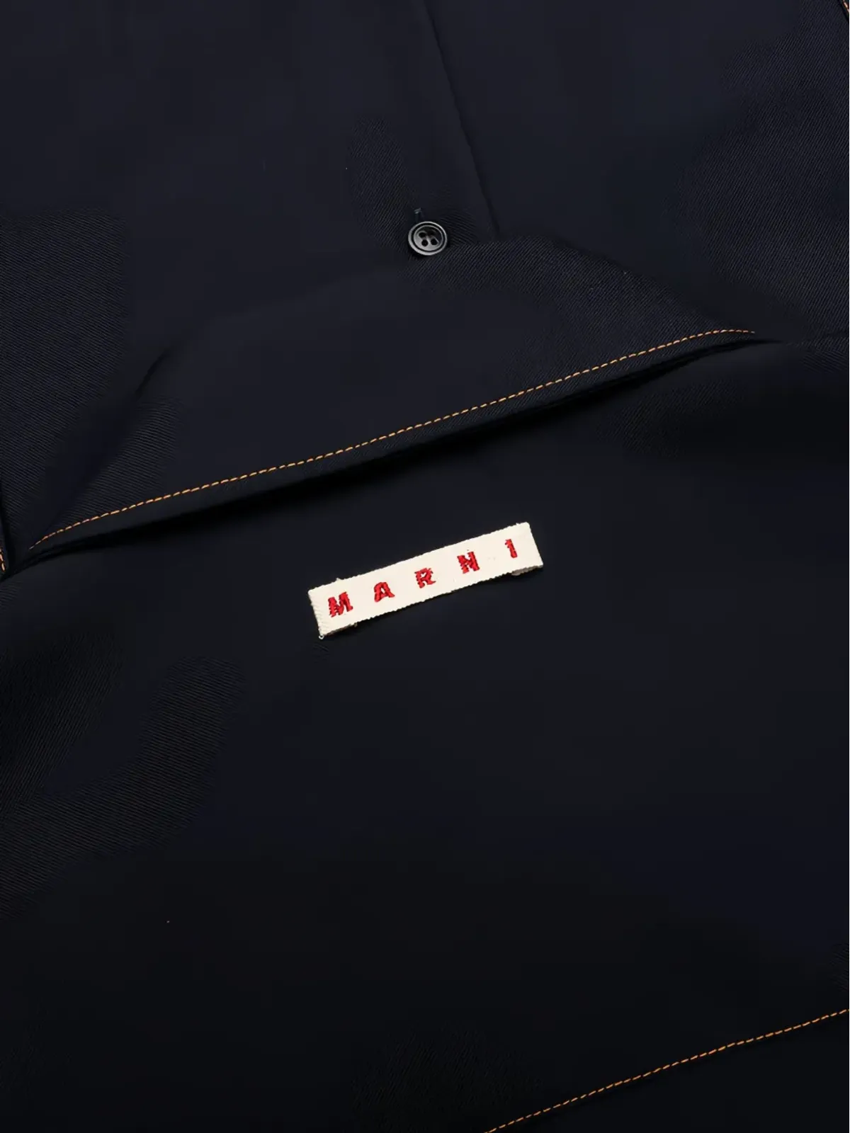 Marni ポケットディテール半袖シャツ - 画像5