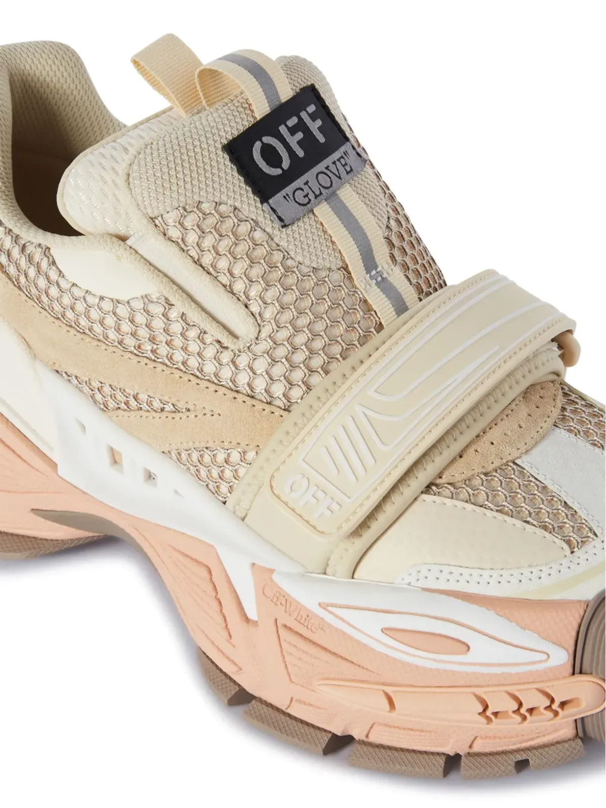 Off-White グローブスリップオン チャンキー スニーカー - ピンク - 画像5
