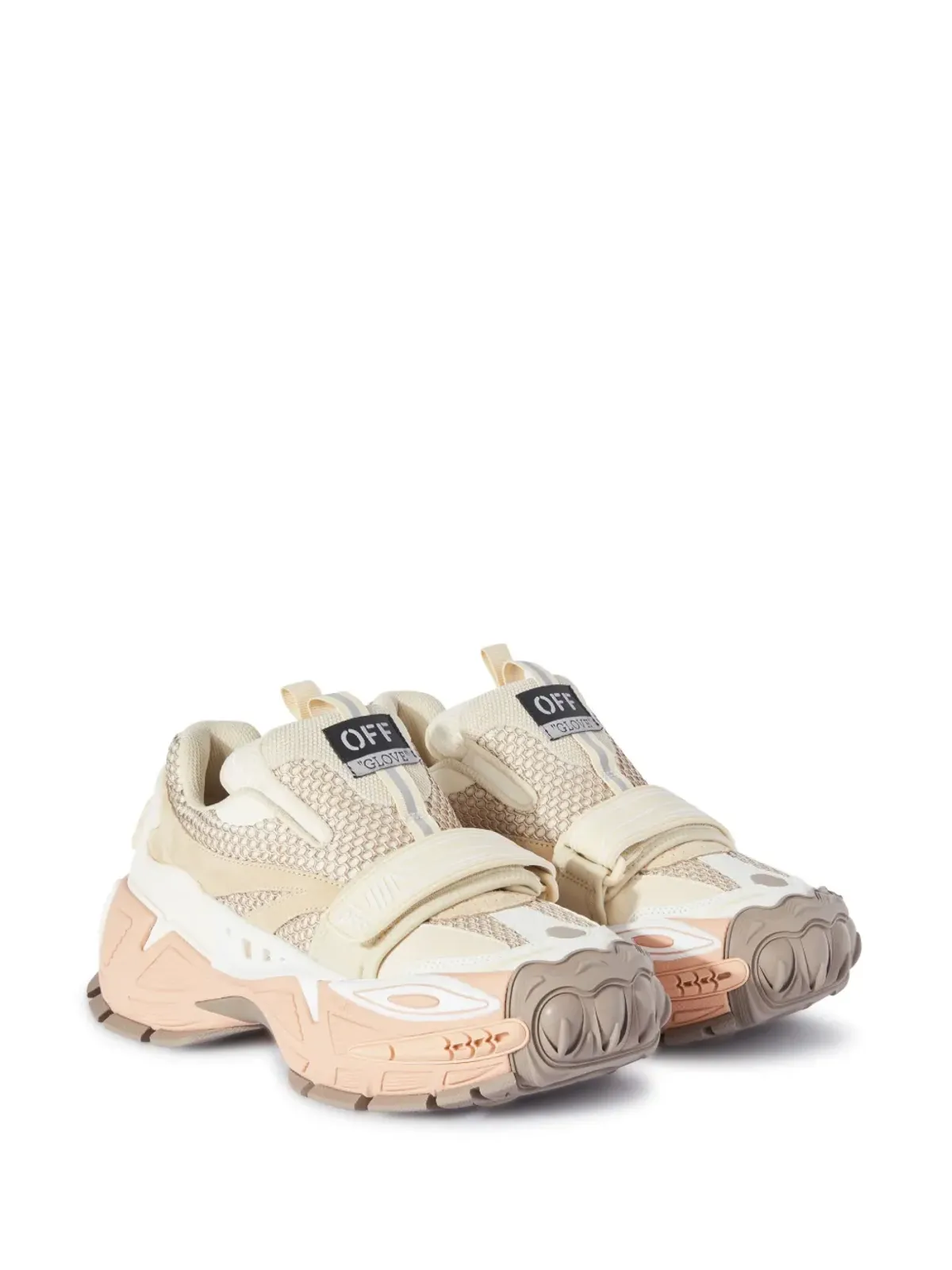 Off-White グローブスリップオン チャンキー スニーカー - ピンク - 画像2