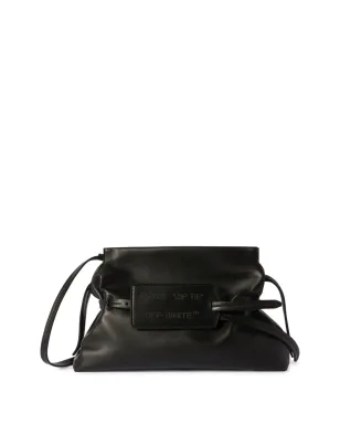 Off-White Zip Tie レザー クラッチバッグ - ブラック - サムネイル3