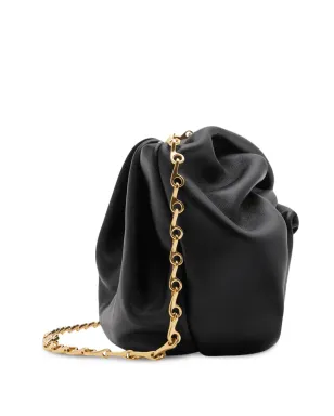 Burberry ローズレザー クラッチバッグ - ブラック - サムネイル3