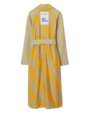 Burberry EKD チェック柄トレンチコート - サムネイル2