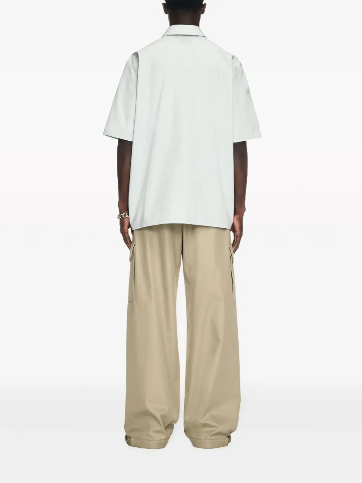 Off-White ワイドレッグカーゴパンツ ネチュラル - 画像4