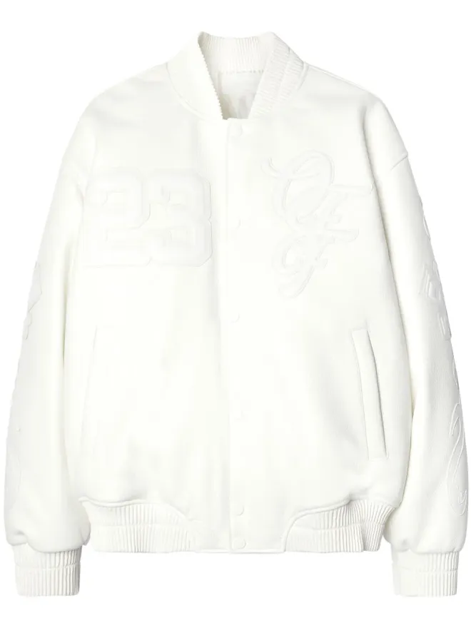OFF-WHITE Off-White Natlover パッチディテール ボンバー ジャケットの商品画像