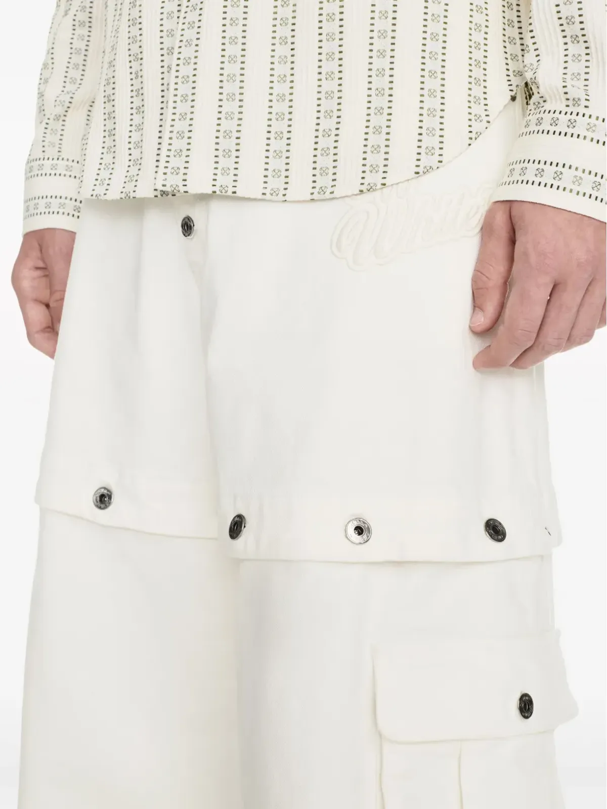 Off-White 90年代ミッドライズストレートジーンズ - 画像5