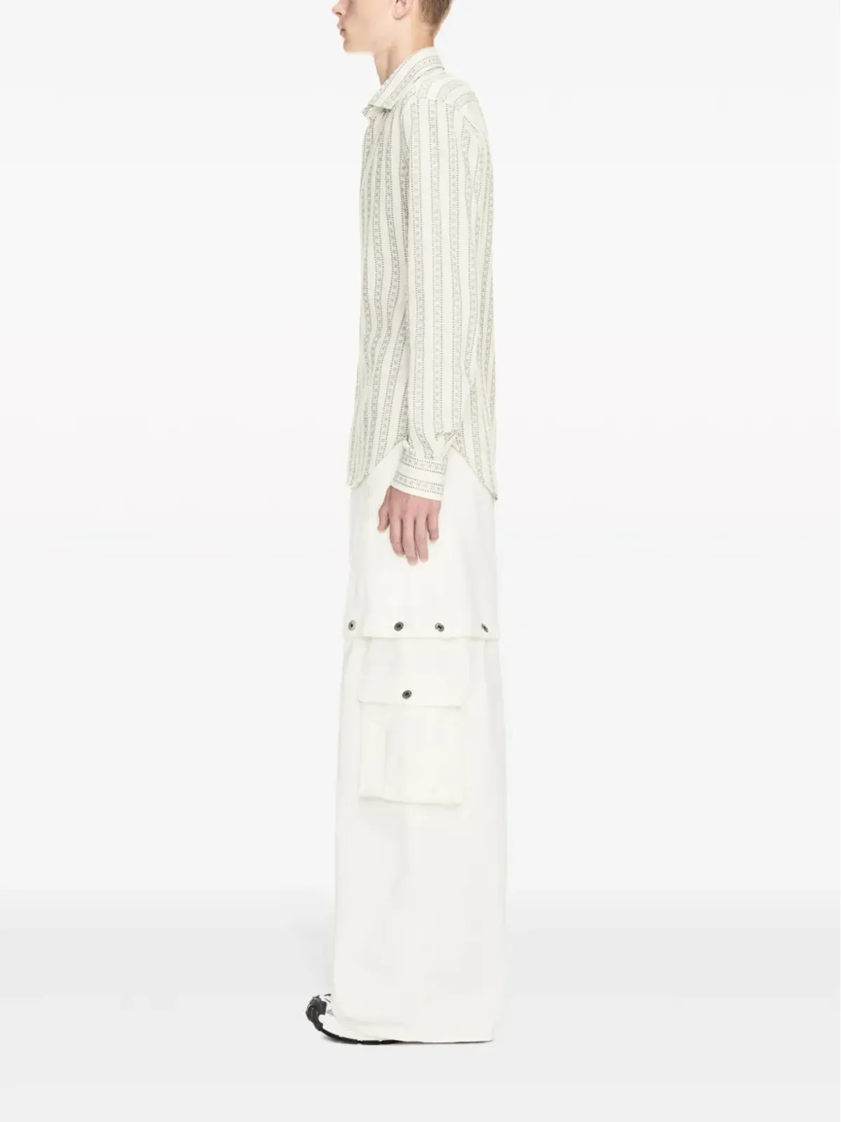 Off-White 90年代ミッドライズストレートジーンズ - 画像3