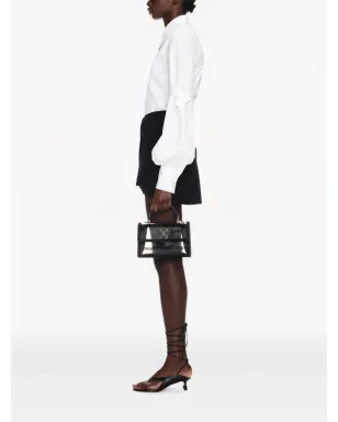 Off-White ジットニー 1.4 透明デザイン トートバッグ - ブラック - サムネイル2