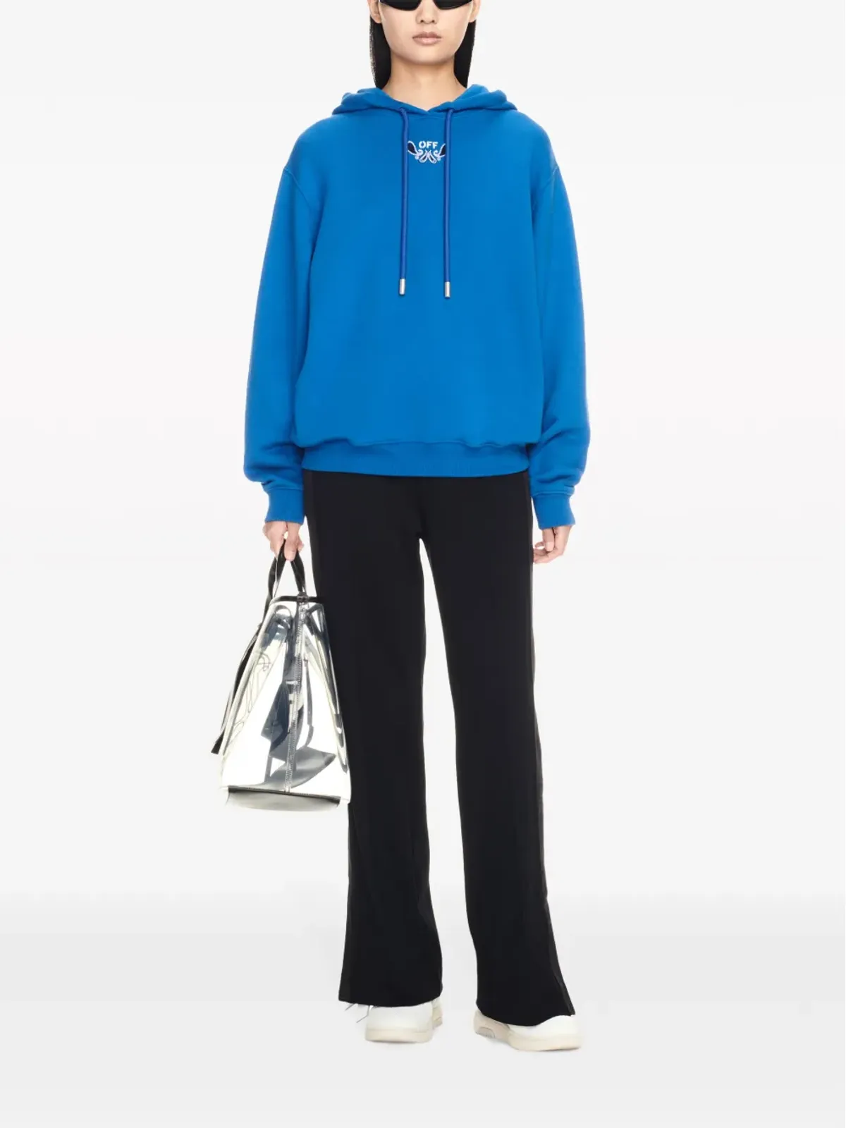Off-White ロゴバンド トラックパンツ - 画像2