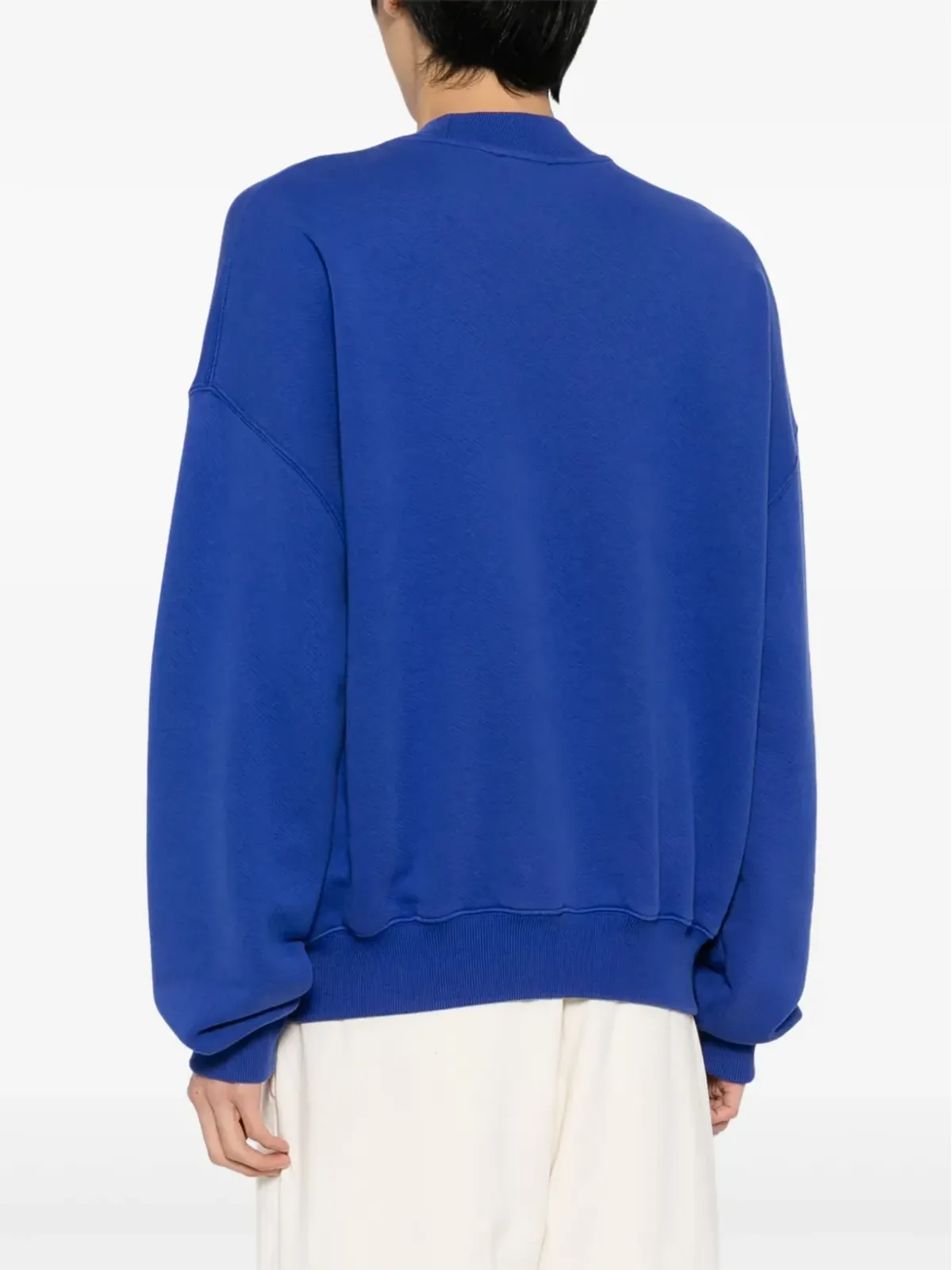 Off-White アローズ ビーズ付きコットン スウェットシャツ - 画像4