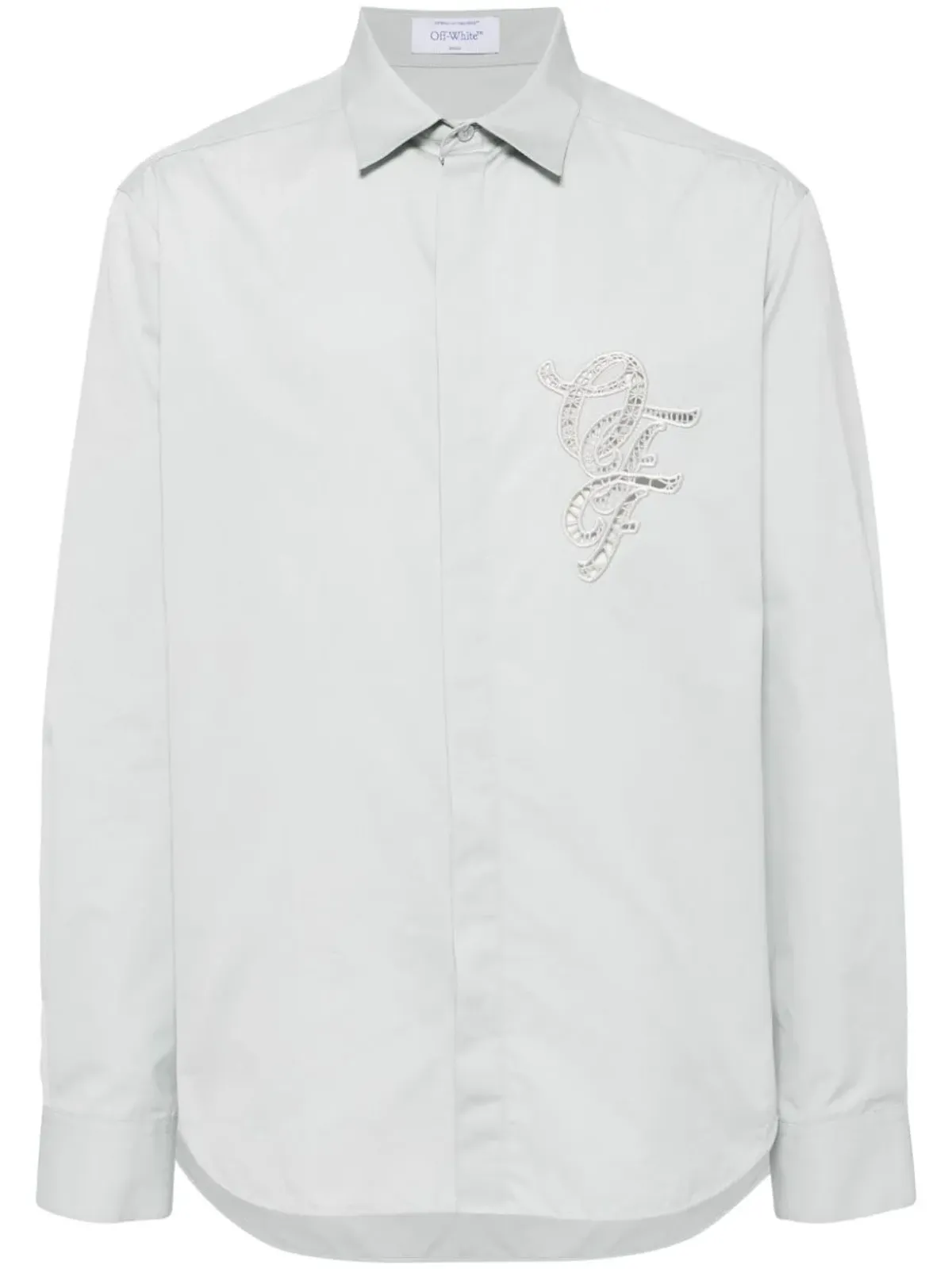 Off-White Natlover オーバーシャツ グレー - 画像2