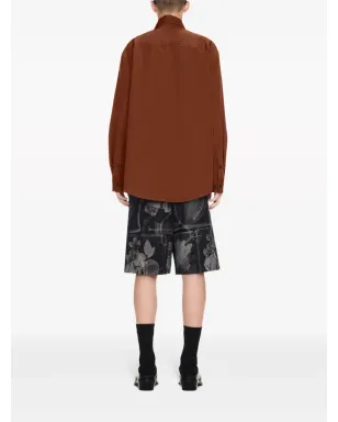 Off-White コットンギャバジン ミリタリシャツ - サムネイル4