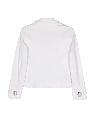 Christian Dior ビンテージ 2010年代 クロップド デニムジャケット - ホワイト - サムネイル2