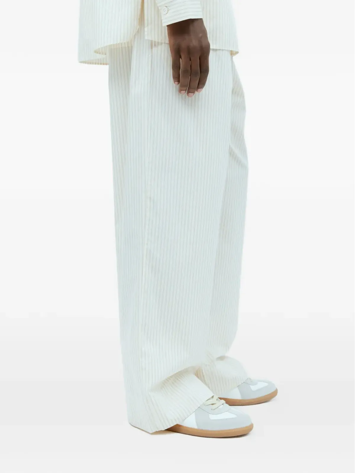 TEKLA x Birkenstock タイウエストストライプパンツ - 画像3