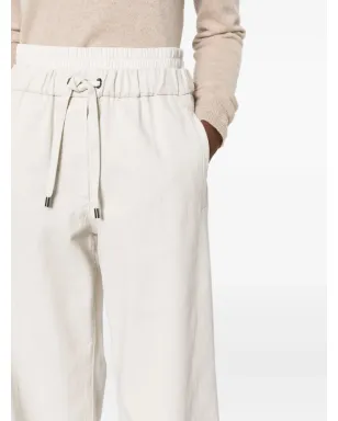 Brunello Cucinelli ストレートレッグ ドローストリングパンツ - サムネイル5