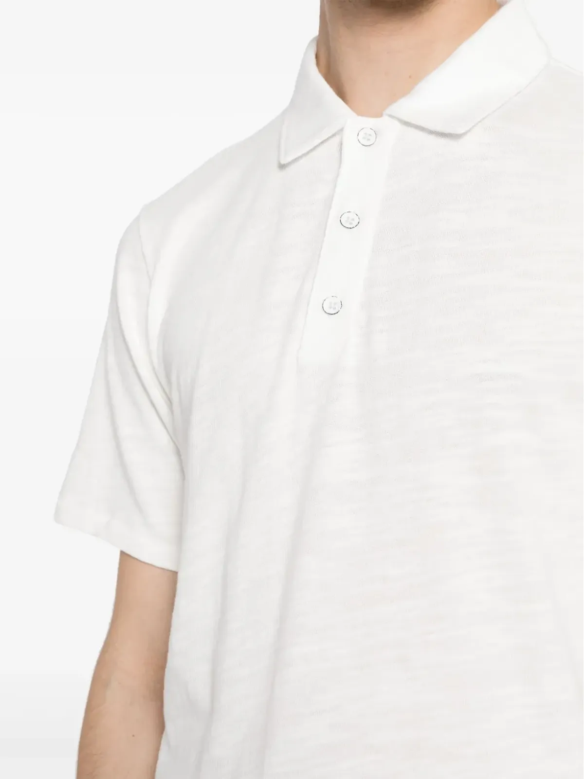 rag & bone クラシックフレーム コットンポロシャツ - 画像5