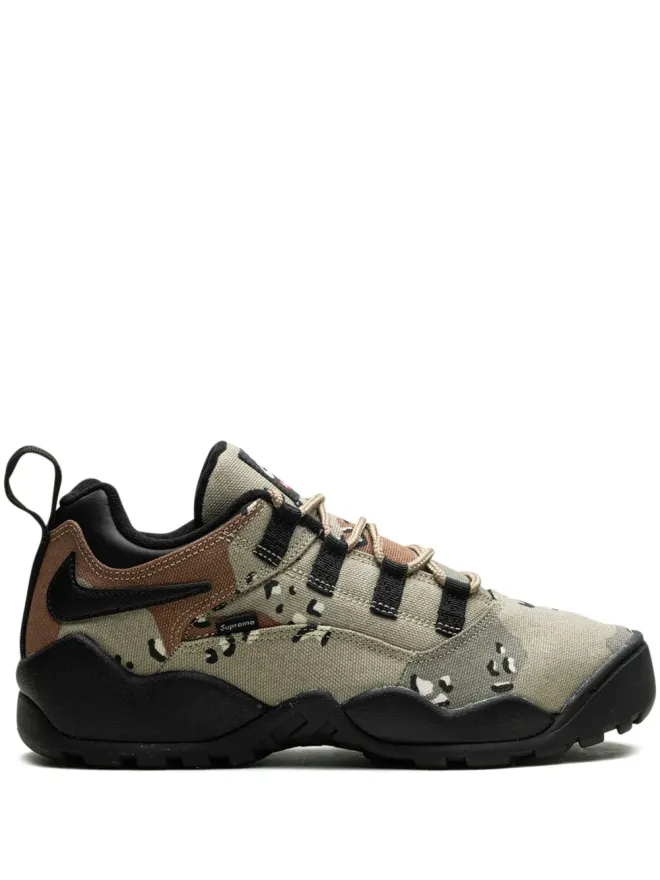 Nike Nike x Supreme SB Darwin Low カーキ/ブラウン/ブラック カモフラージュ柄スニーカー - グリーンの商品画像