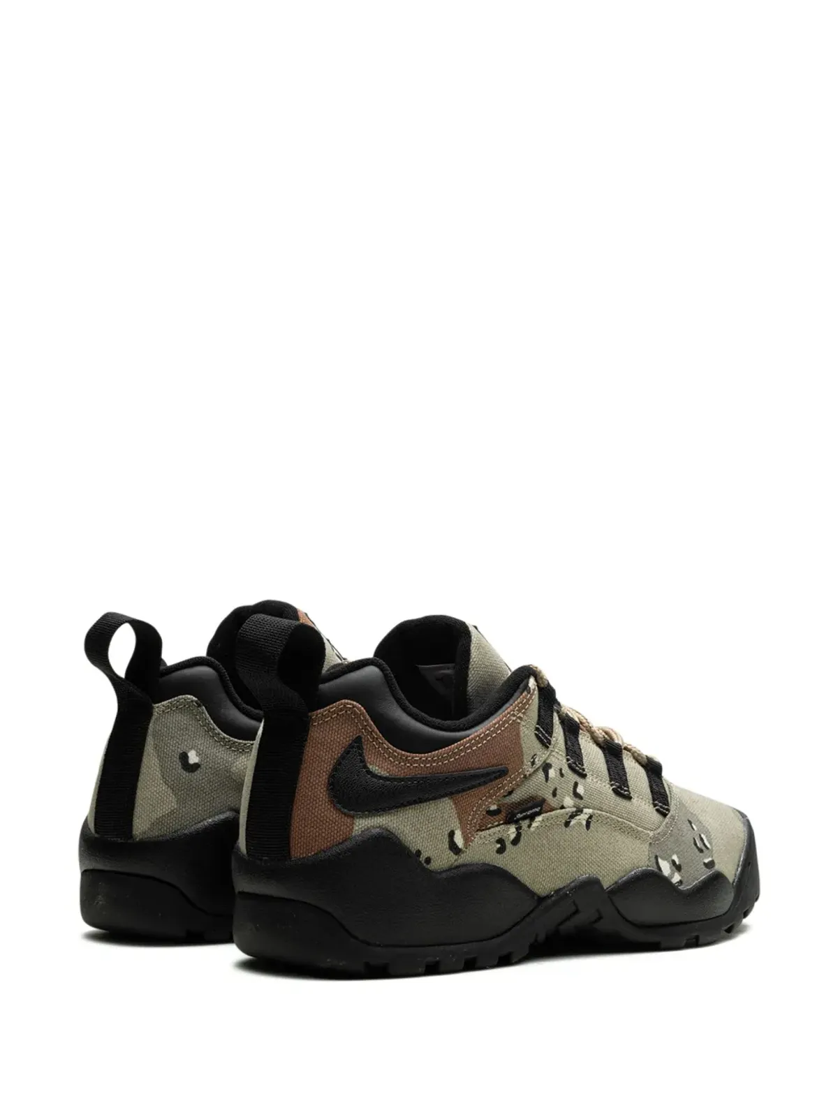Nike x Supreme SB Darwin Low カーキ/ブラウン/ブラック カモフラージュ柄スニーカー - グリーン - 画像3
