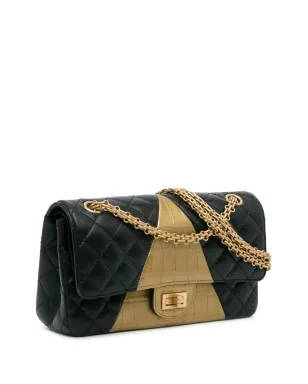 CHANEL ビンテージ 2019年製 2.55リイシュー ショルダーバッグ ブラック - サムネイル3