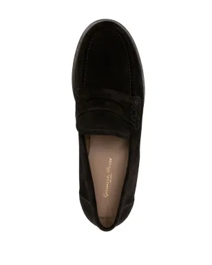 Gianvito Rossi Michael スエード ローファー - ブラウン - サムネイル4