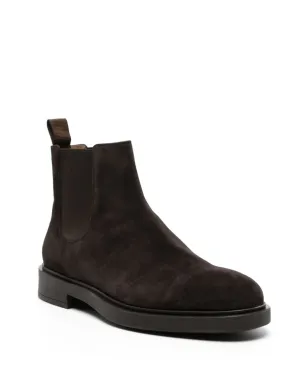 Gianvito Rossi Douglas スエード サイドパネル ブーツ ブラウン - サムネイル2