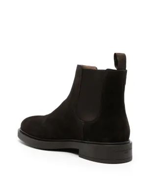 Gianvito Rossi Douglas スエード サイドパネル ブーツ ブラウン - サムネイル3