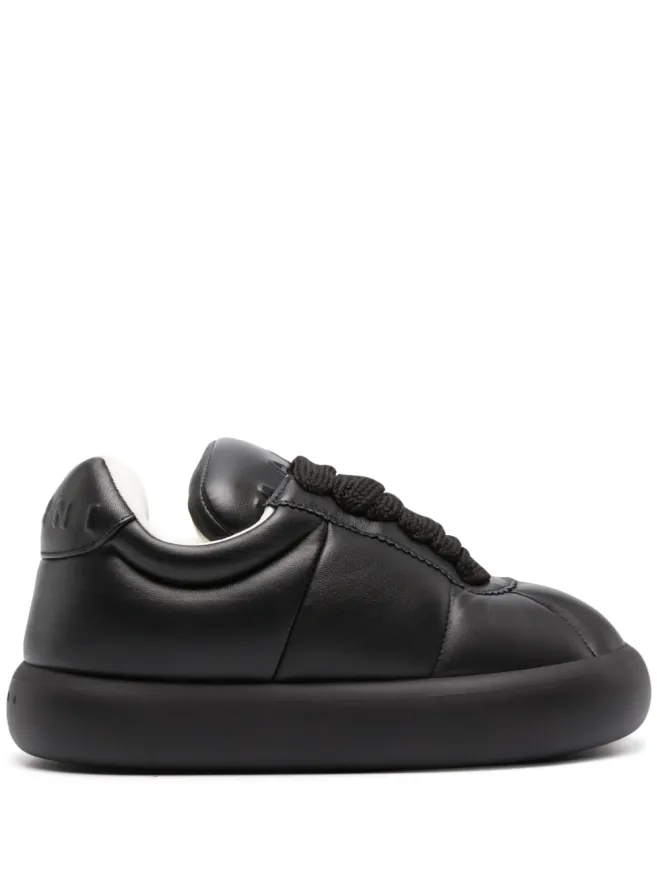 Marni Marni BigFoot 2.0 パッド入りレザー スニーカー - ブラックの商品画像