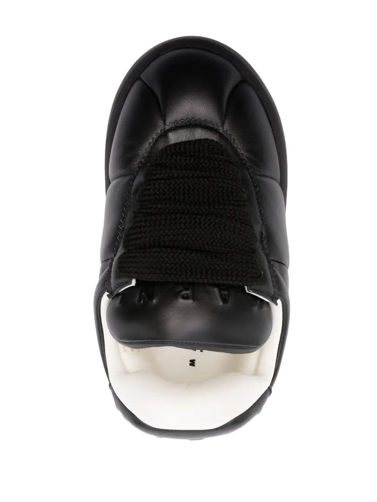 Marni BigFoot 2.0 パッド入りレザー スニーカー - ブラック - 画像4