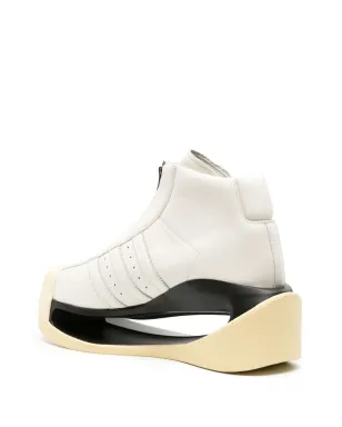 Y-3 ゲンド プロ カットアウト ブーツ - ホワイト - サムネイル3