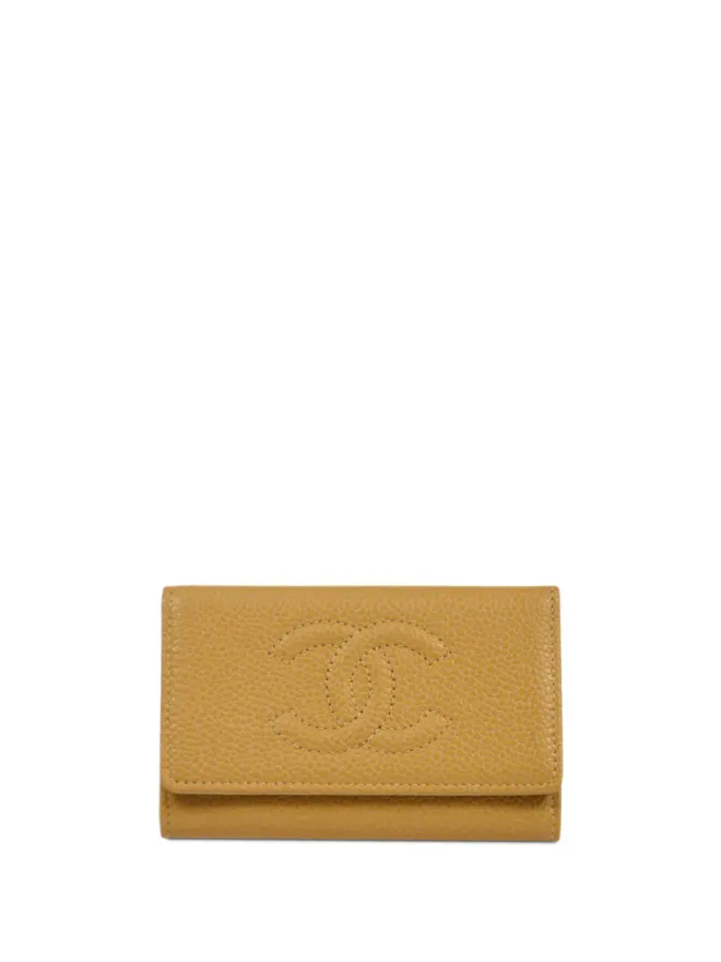 CHANEL Pre-Owned CHANEL ビンテージ 2005年頃 CCステッチ キーケースの商品画像
