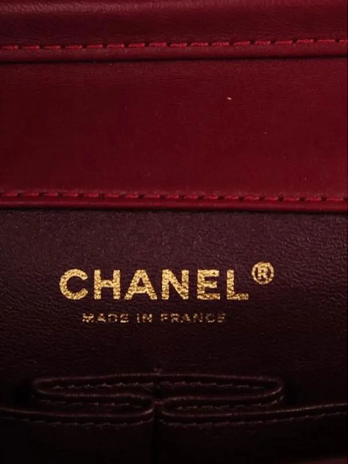 CHANEL ビンテージ Gabrielle Brasserie ショルダーバッグ - レッド - 画像5