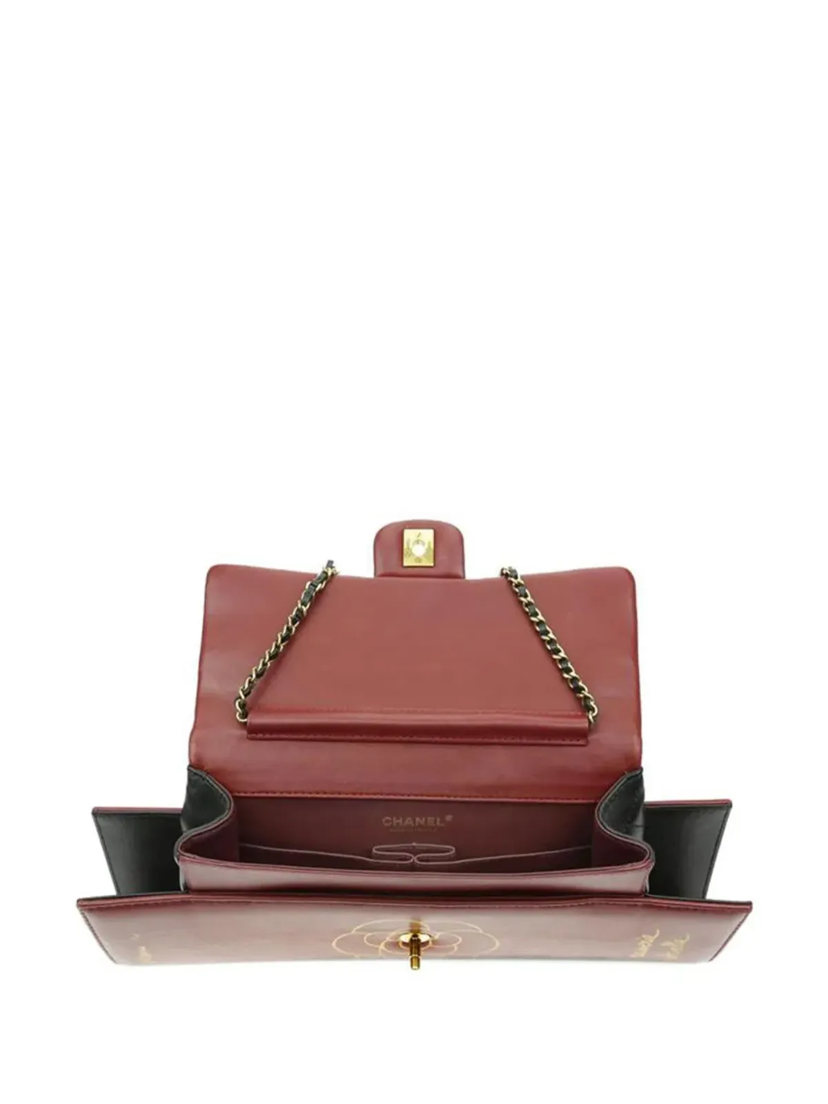 CHANEL ビンテージ Gabrielle Brasserie ショルダーバッグ - レッド - 画像4