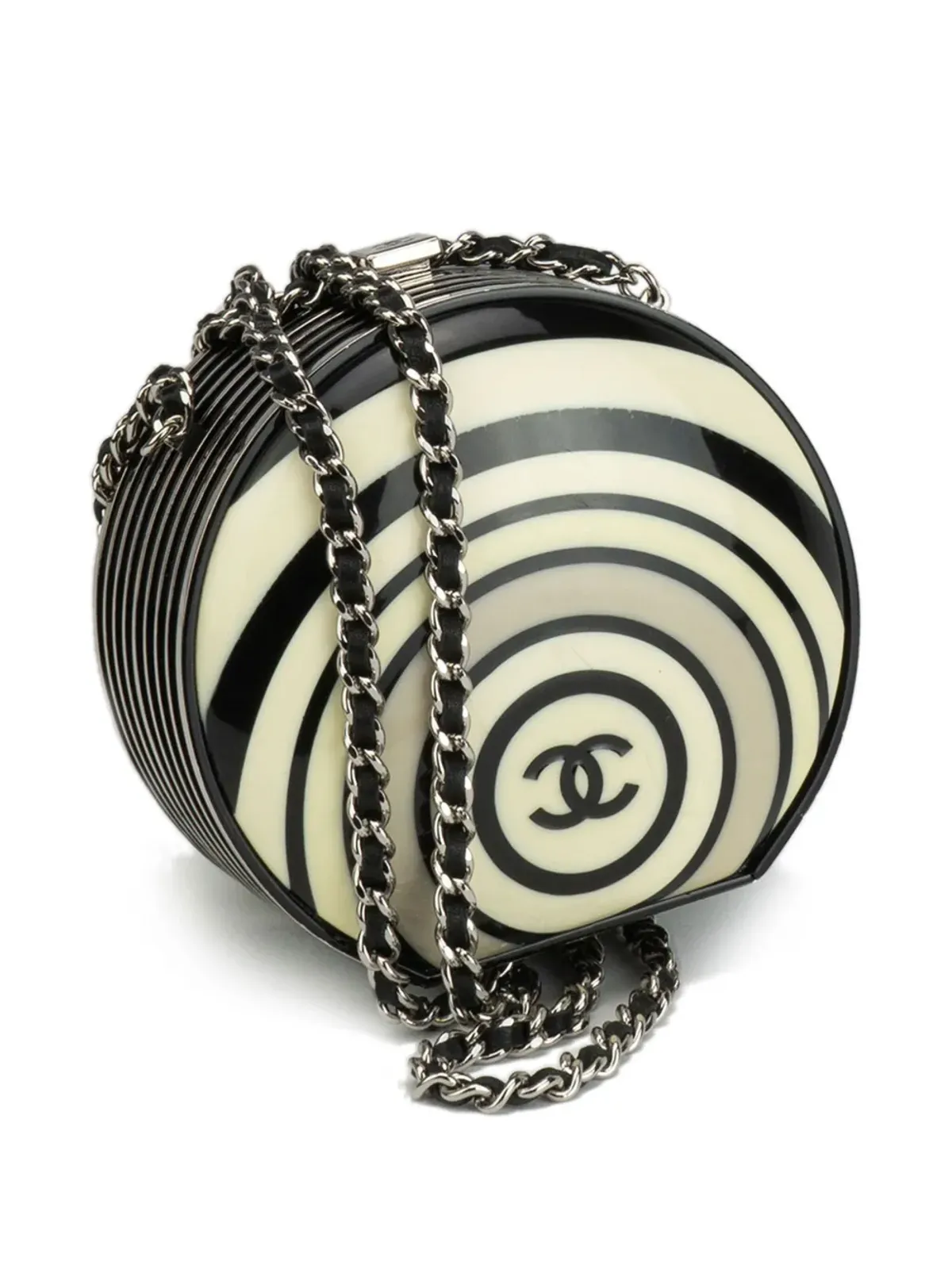 CHANEL ビンテージ 2006 ピルボックス・ミナウディエ バッグ - 画像3