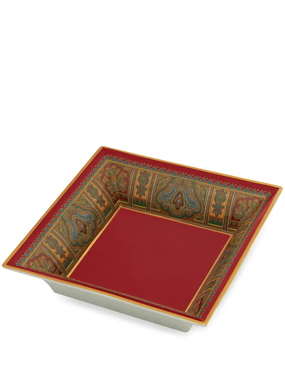 ETRO HOME ペイズリープリント磁器トレイ - 画像1