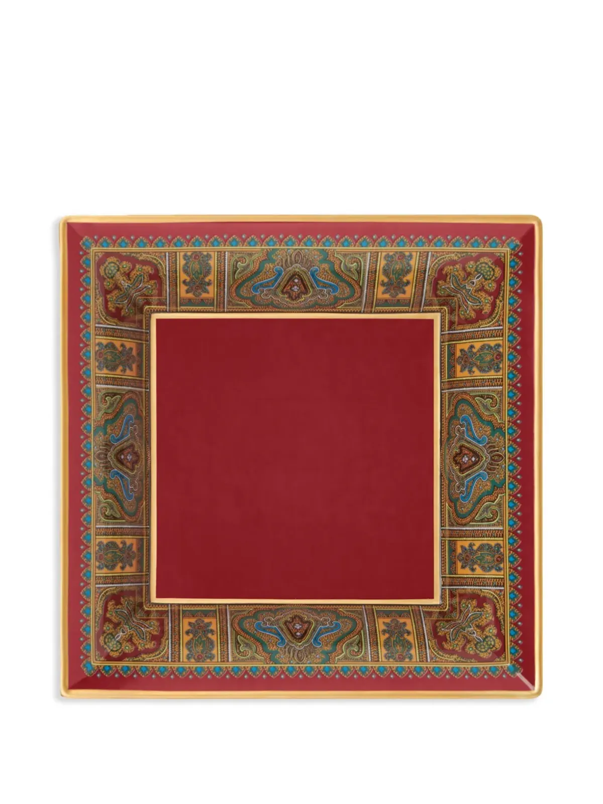 ETRO HOME ペイズリープリント磁器トレイ - 画像2