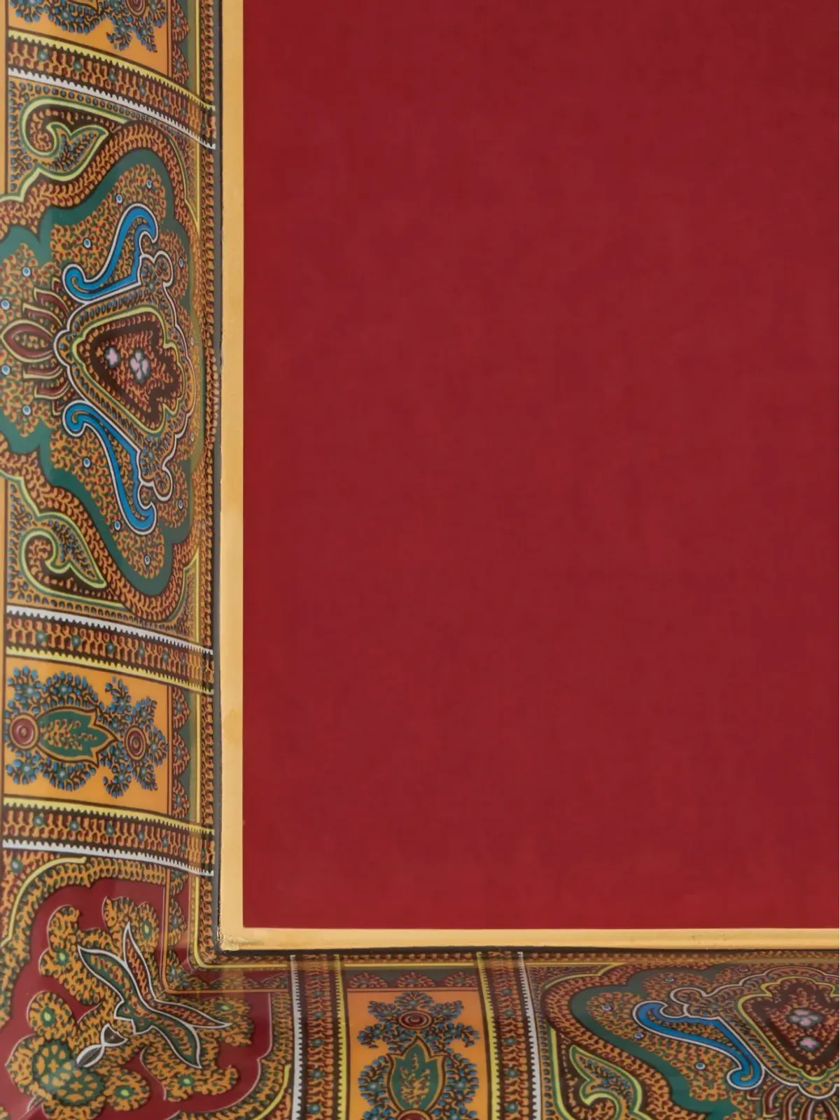ETRO HOME ペイズリープリント磁器トレイ - 画像3