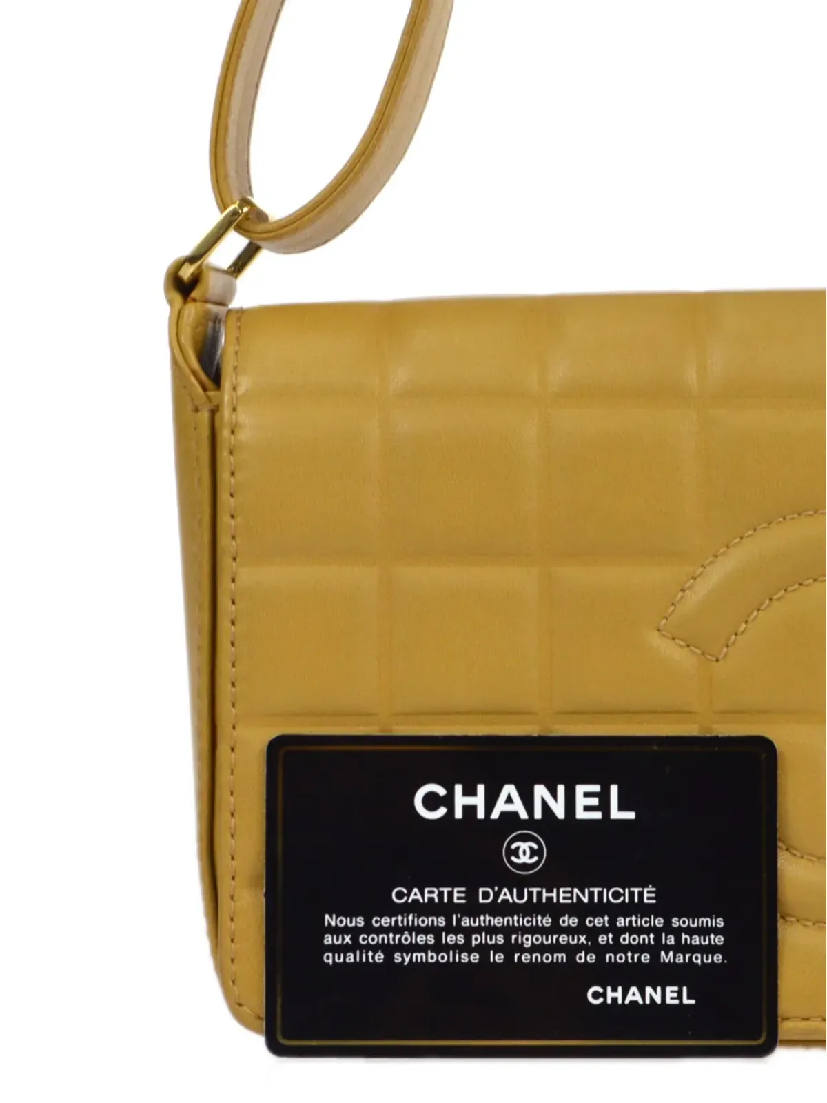 CHANEL ビンテージ 2003年 チョコバー ショルダーバッグ - ニュートラル - 画像5