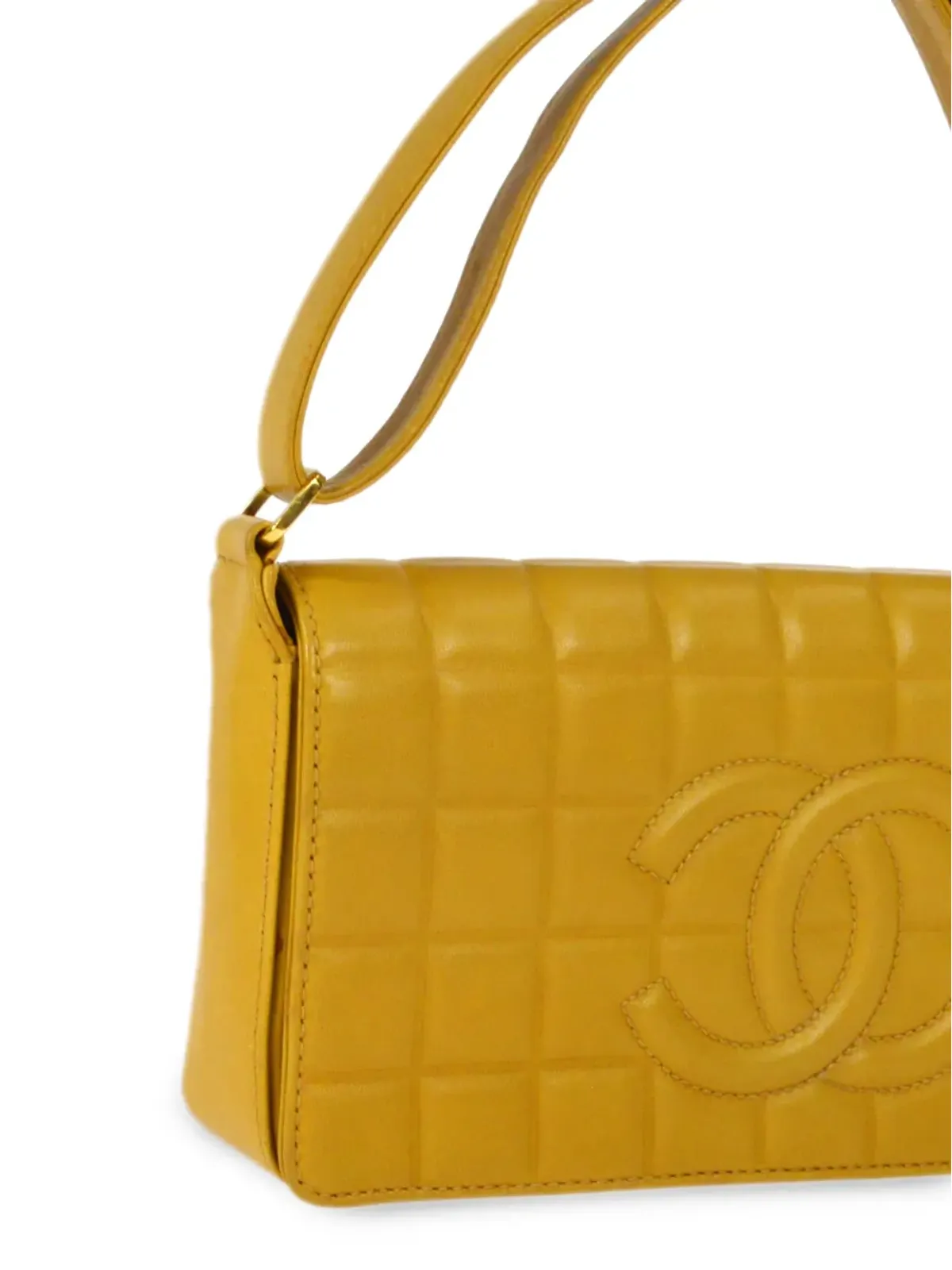 CHANEL ビンテージ 2003年 チョコバー ショルダーバッグ - ニュートラル - 画像3