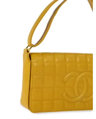 CHANEL ビンテージ 2003年 チョコバー ショルダーバッグ - ニュートラル - サムネイル3