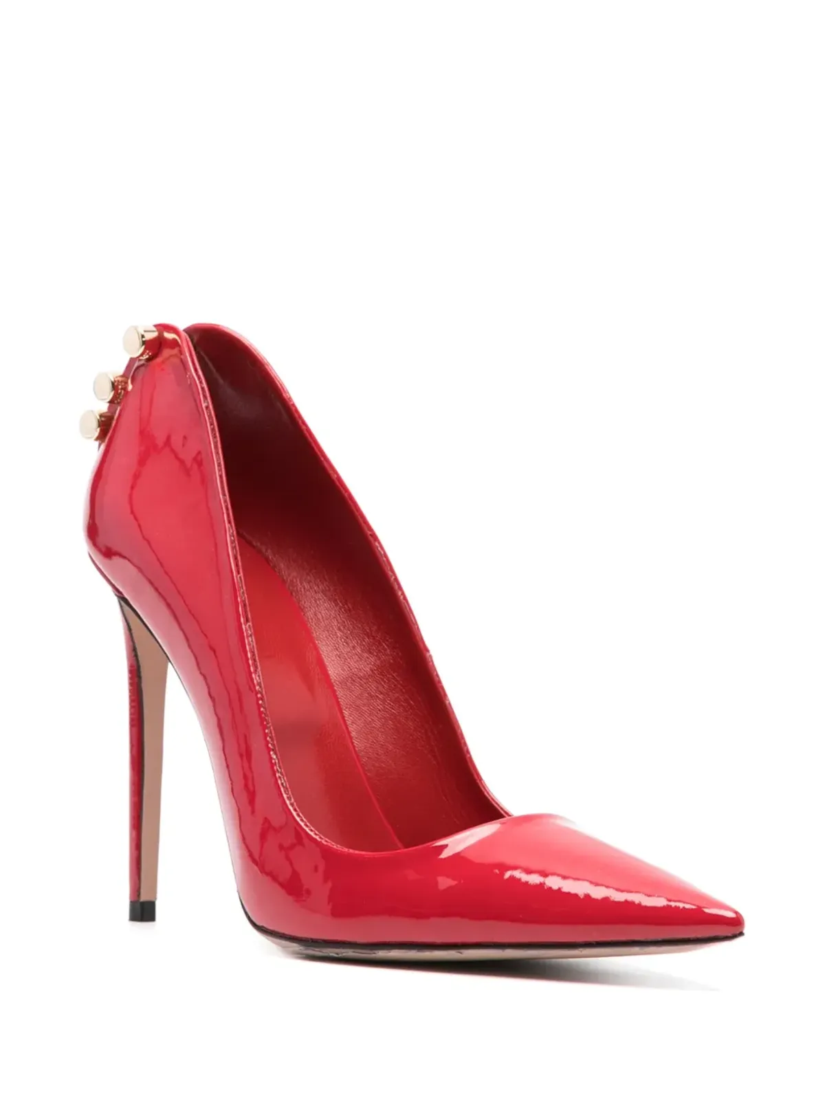HARDOT Supreme studded pumps - Red - 画像2