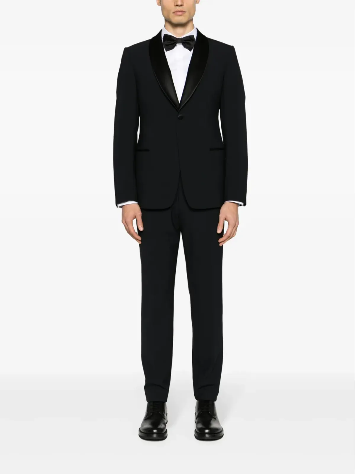 Emporio Armani クラシックカラー隠しボタン留めシャツ - 白 - 画像2